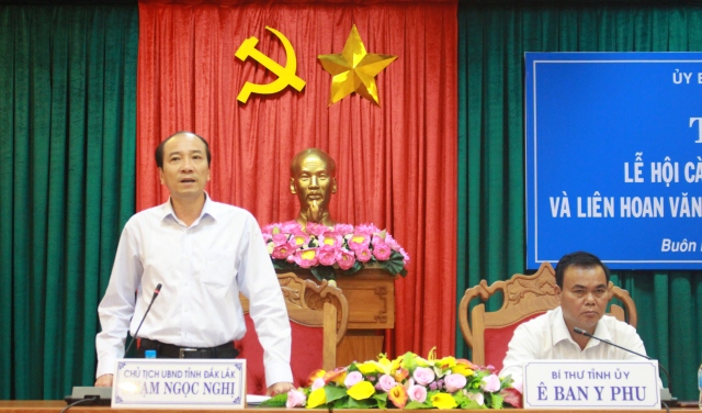 Tổng kết Lễ hội Cà phê Buôn Ma Thuột lần thứ 6 và Liên hoan Văn hóa Cồng chiêng Tây Nguyên năm 2017.